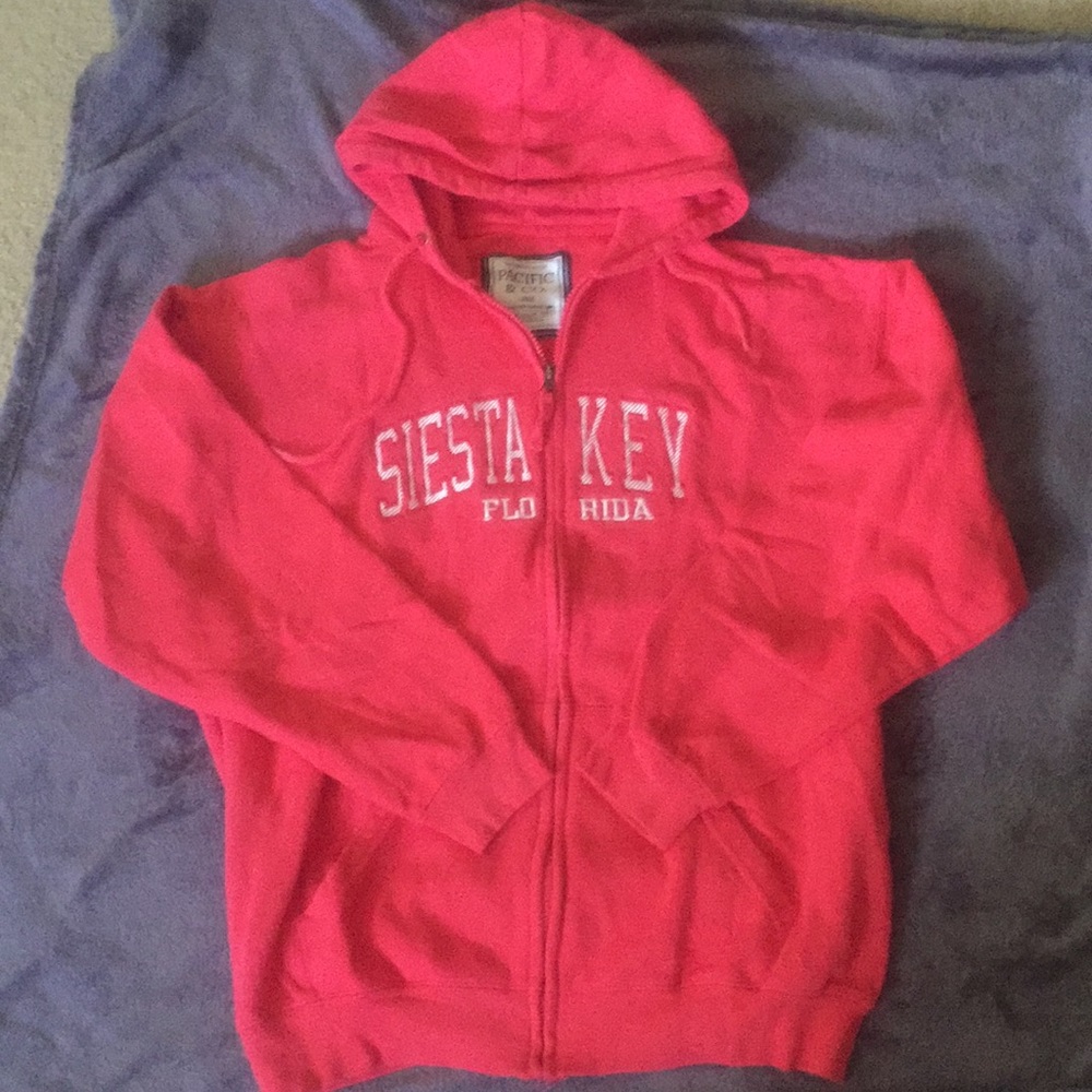 Siesta Keyes melon/coral color hoodie